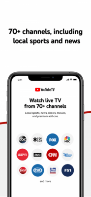 Скриншот приложения YouTube TV - №2