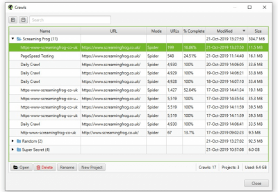 Скриншот приложения Screaming Frog SEO Spider - №2
