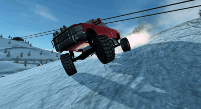 Скриншот приложения Off-Road Winter Edition 4x4 - №2