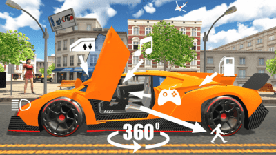 Скриншот приложения Симулятор Автомобиля Veneno - №2