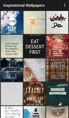 Скриншот приложения Inspirational Wallpaper - №2
