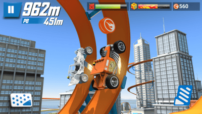 Скриншот приложения Hot Wheels: Race Off - №2