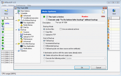 Скриншот приложения APBackup 3.0 - №1