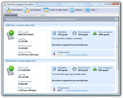 Скриншот приложения Hard Drive Inspector v1.3 - №1