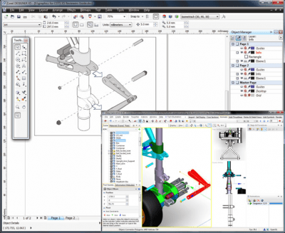 Скриншот приложения CorelDRAW Technical Suite - №2