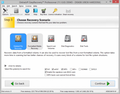 Скриншот приложения EasyRecovery Professional - №2