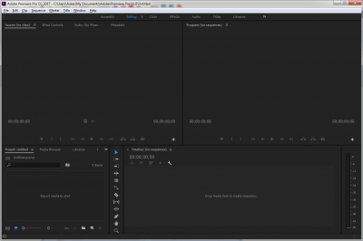 Скриншот приложения Adobe Premiere Pro CC - №1