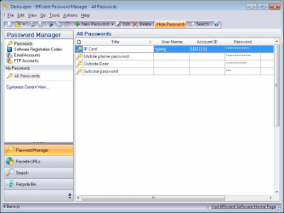 Скриншот приложения Password Manager - №2