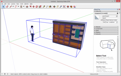 Скриншот приложения SketchUp Make - №1