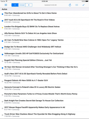 Скриншот приложения Feeddler RSS Reader - №2