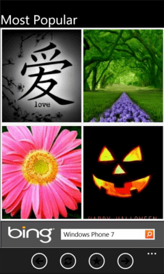 Скриншот приложения Backgrounds Wallpapers - №2