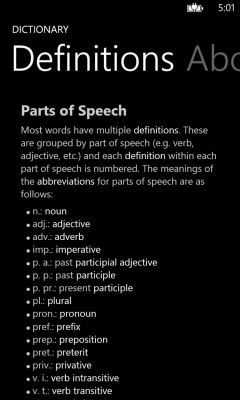 Скриншот приложения Dictionary - №2