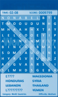 Скриншот приложения Word Search Deluxe - №2