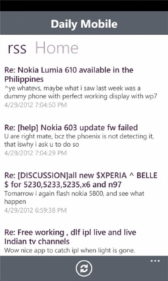 Скриншот приложения Daily Mobile - №2
