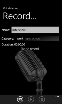 Скриншот приложения VoiceMemos Free - №2