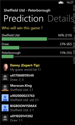 Скриншот приложения Soccer Livescores - №2