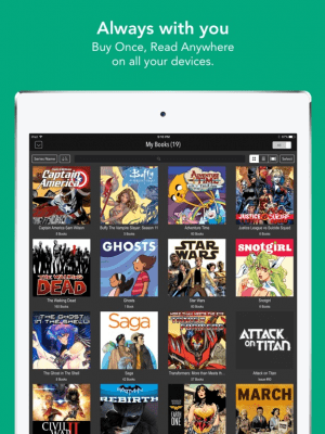 Скриншот приложения comiXology – Read Comics, Graphic Novels & Manga - №2