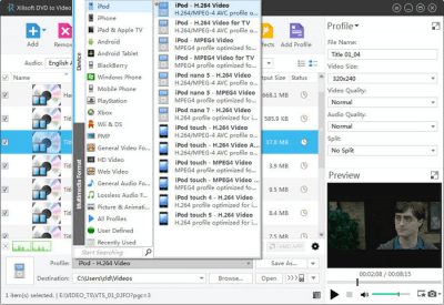 Скриншот приложения Xilisoft DVD Ripper - №2
