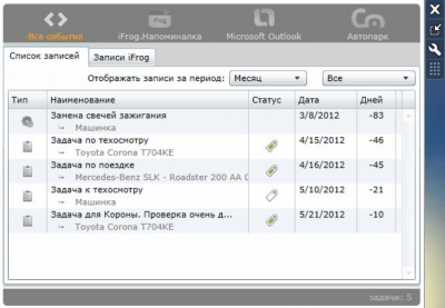 Скриншот приложения iFrog.Reminder - №2