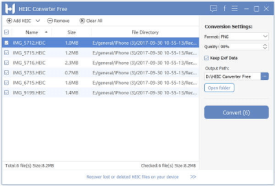 Скриншот приложения HEIC Converter Free - №2