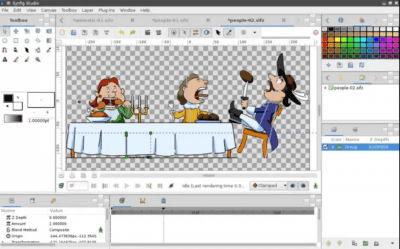 Скриншот приложения Synfig Studio - №2