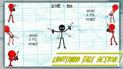 Скриншот приложения Gun Fu: Stickman Edition - №2