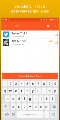 Скриншот приложения App Sharer+ - №2