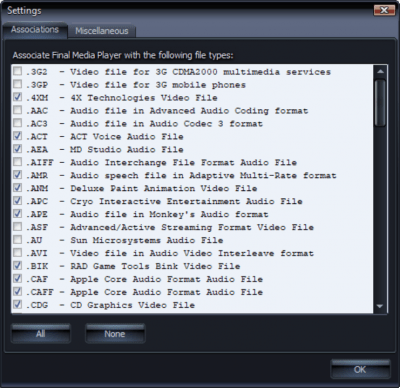 Скриншот приложения Final Media Player - №2
