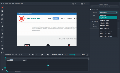 Скриншот приложения ScreenToVideo - №2