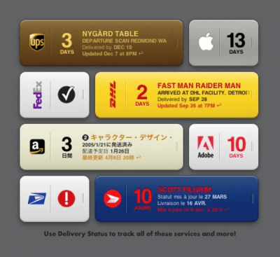 Скриншот приложения Delivery Status - №2