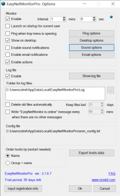 Скриншот приложения EasyNetMonitor Pro - №1