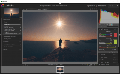 Скриншот приложения darktable для Windows - №2