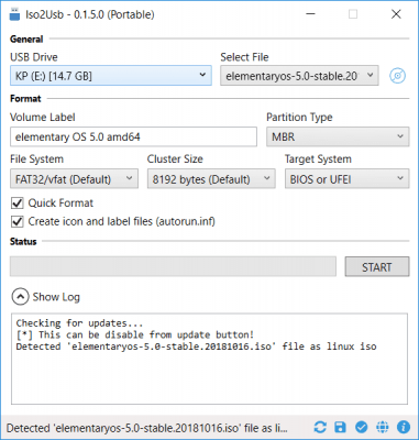 Скриншот приложения Iso2Usb - №2
