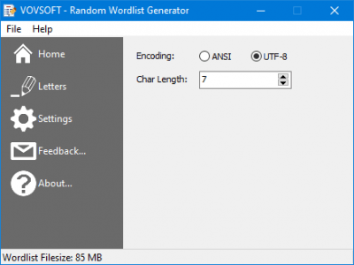 Скриншот приложения Random Wordlist Generator - №2