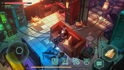 Скриншот приложения Cyberika: Киберпанк Экшен RPG - №2