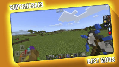 Скриншот приложения Avengers Superheroes Mod for Minecraft PE - MCPE - №2