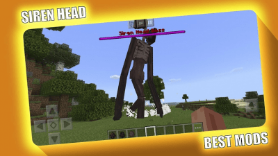 Скриншот приложения Siren Head Mod for Minecraft PE - MCPE - №2