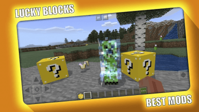 Скриншот приложения Lucky Block Mod for Minecraft PE - MCPE - №1