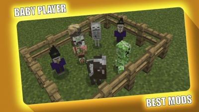 Скриншот приложения Baby Player Mod Minecraft - №2