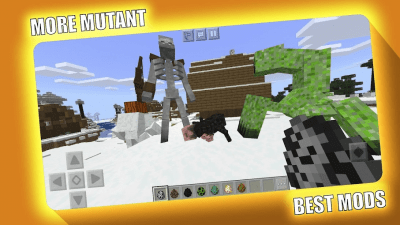 Скриншот приложения More Mutant Mod for Minecraft PE - MCPE - №2