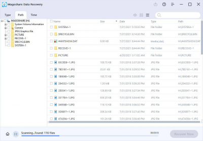 Скриншот приложения Magoshare Data Recovery - №2