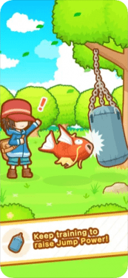 Скриншот приложения Pokemon: Magikarp Jump для iOS - №2
