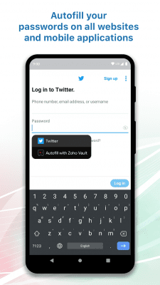 Скриншот приложения Zoho Vault - Password Manager - №2