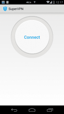 Скриншот приложения SuperVPN Free VPN Client - №1