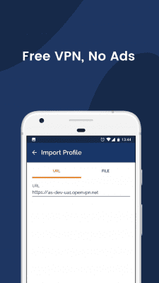 Скриншот приложения OpenVPN Connect - №1
