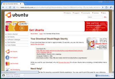 Скриншот приложения Google Chrome Linux - №2