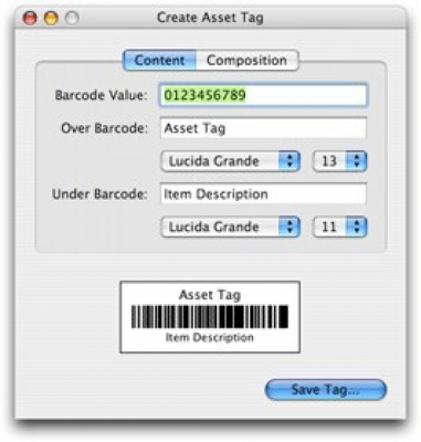 Скриншот приложения Barcode Producer - №2