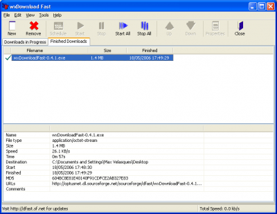 Скриншот приложения wxDownload Fast - №2