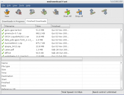 Скриншот приложения wxDownload Fast - №2