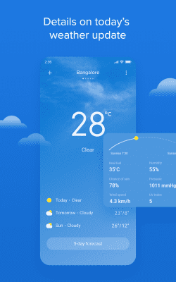 Скриншот приложения Weather - By Xiaomi - №1